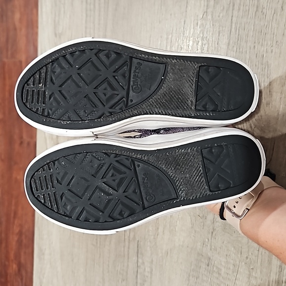 Chuck Taylor All-Star Maddie Low GS Violet Dust Shoes Sneakers Girls Size 13 - Picture 7 of 12